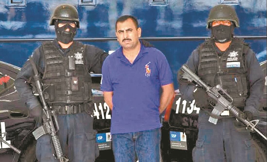 Ignacio Páez Soto, el C1, fue detenido en 2014 por delitos contra la salud, por el trasiego de drogas a EU. Foto: Especial