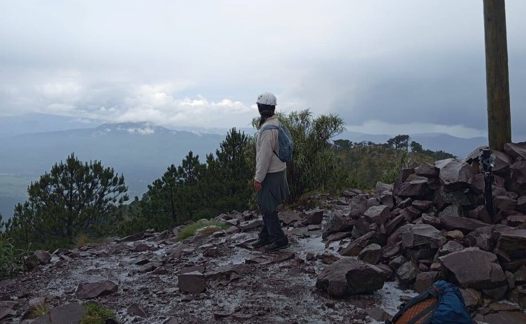 Desaparición de Ana Amelí; lo que se sabe del caso y su última foto con un grupo desconocido. Foto:  Senderismo Tepemecatl