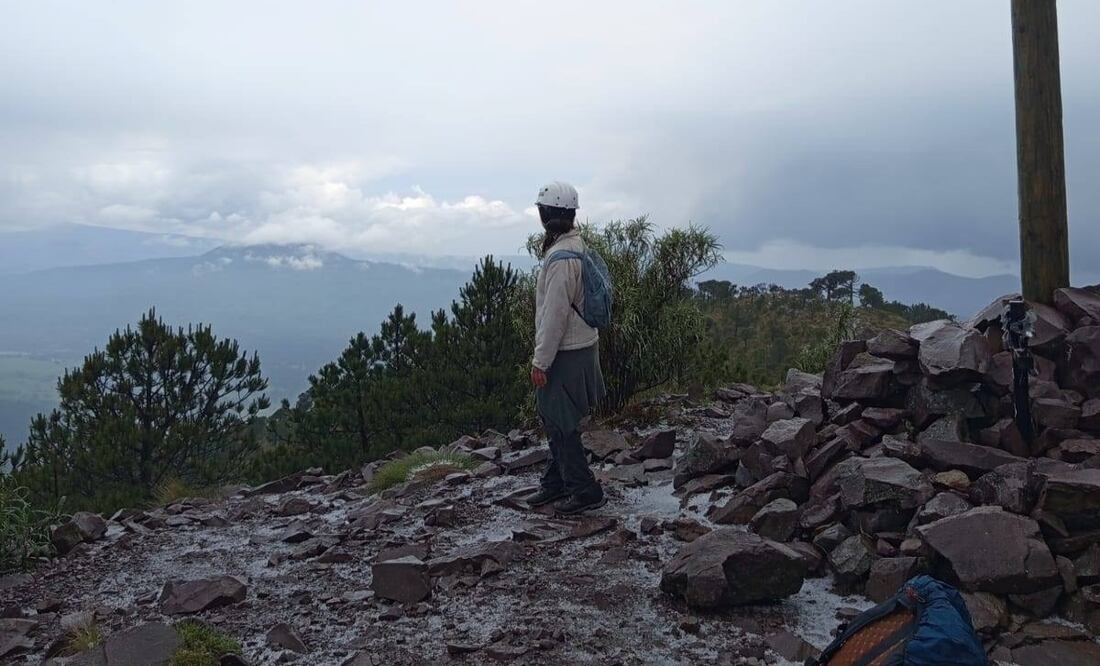 Desaparición de Ana Amelí; lo que se sabe del caso y su última foto con un grupo desconocido. Foto:  Senderismo Tepemecatl