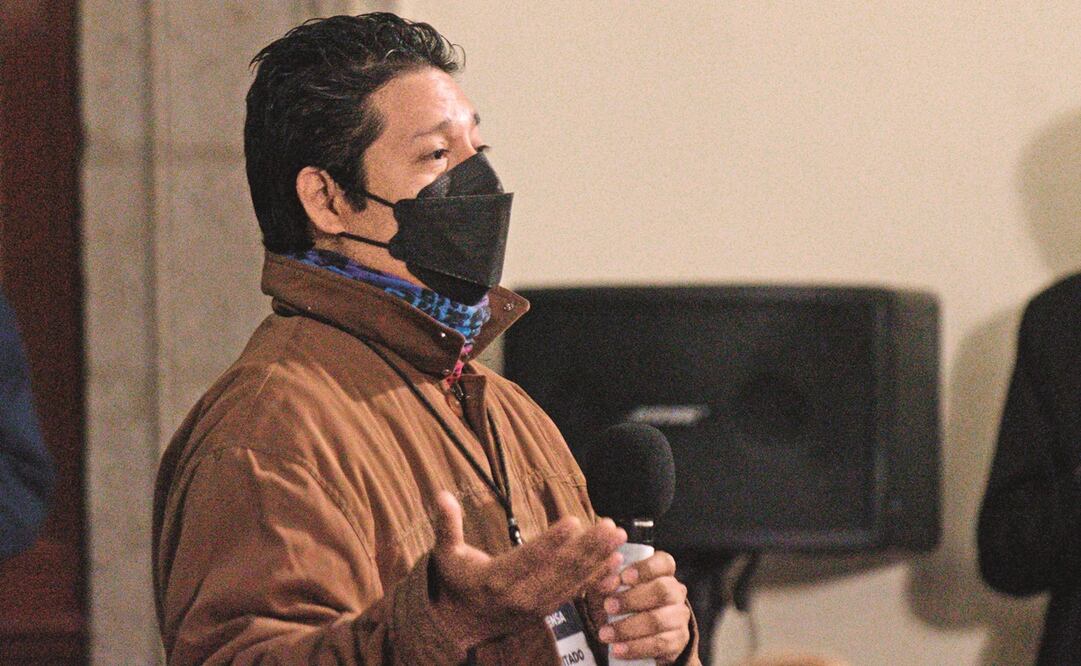 Jorge Sánchez cuestionó al Presidente por la impunidad en el asesinato de su padre. Foto: Mario Jasso / CUARTOSCURO