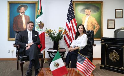 Laura Rojas se reúne con embajadores de EU y Japón