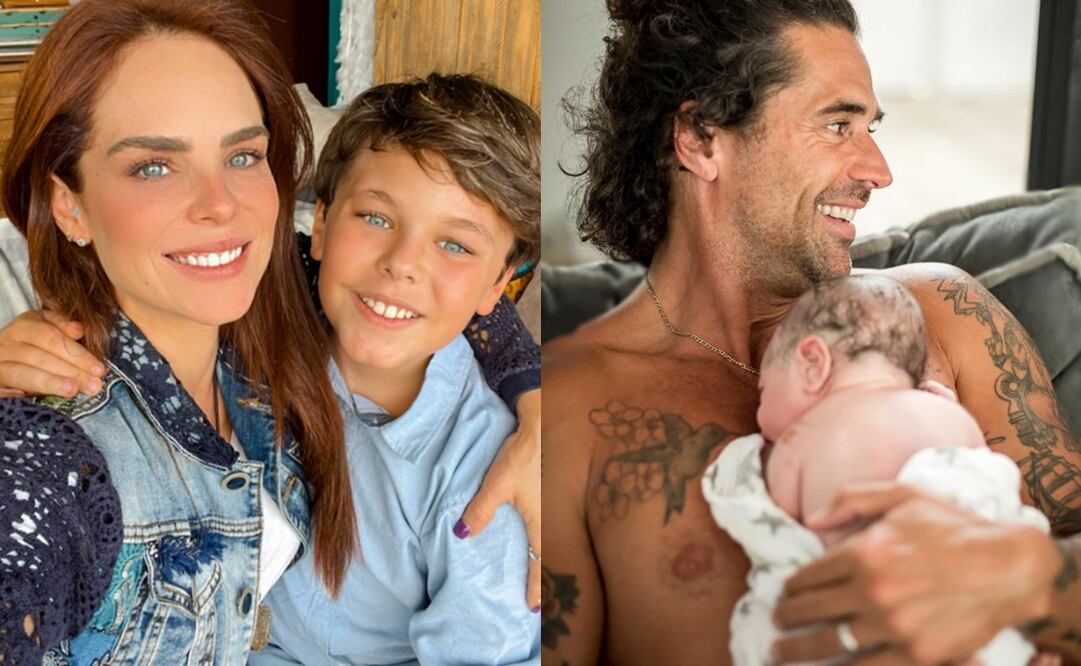 María José Magún y Matías Novoa tuvieron, hace 13 años, a Axel.
Fotos: Instagram