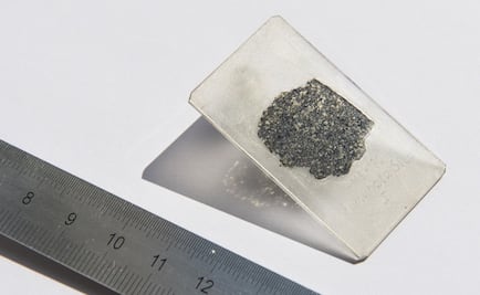 Un meteorito con diamantes vino de un "planeta perdido"