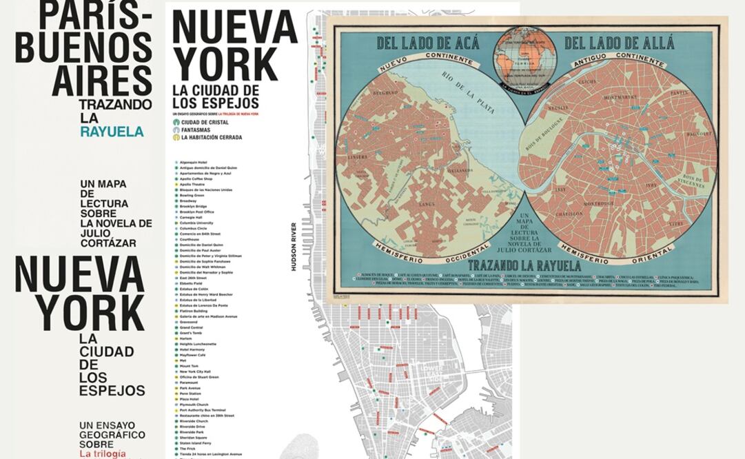 Mapas para los amantes de los libros. Foto: Cortesía EFE