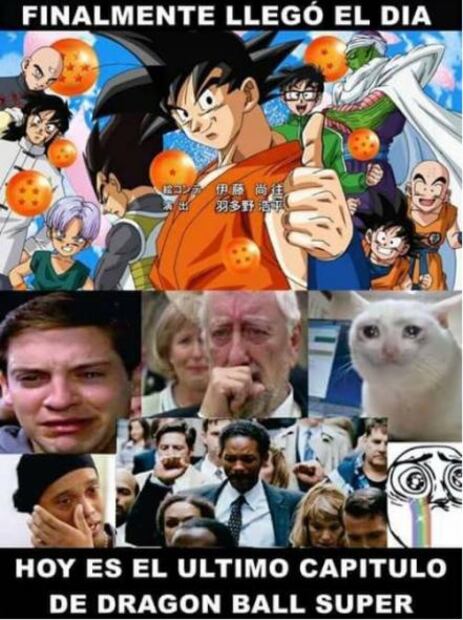 "Dragon Ball Super" y los memes de su final