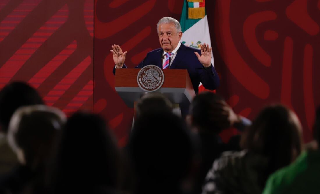 López Obrador aseguró que la mayoría de los ministros de la SCJN son como abogados patronales y no representan al pueblo, sino a las empresas. Foto: Berenice Fregoso