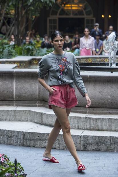 Sandra Weil presenta colección sustentable en MBFWMx