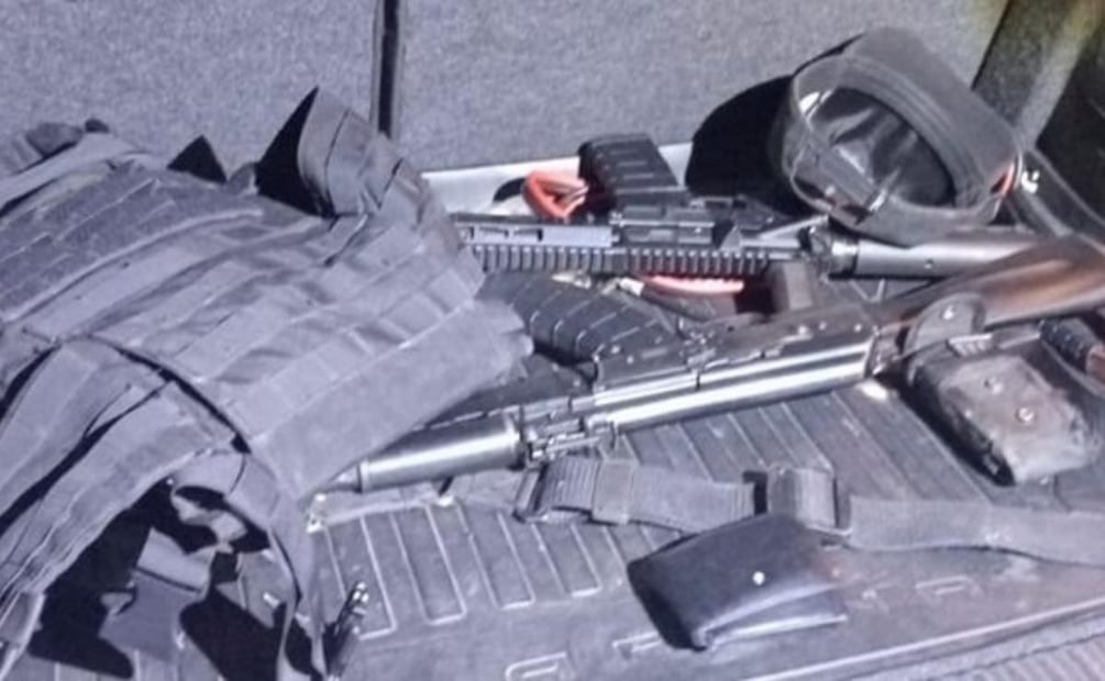 Armas aseguradas en nueve estados (06/01/2026). Foto: Especial