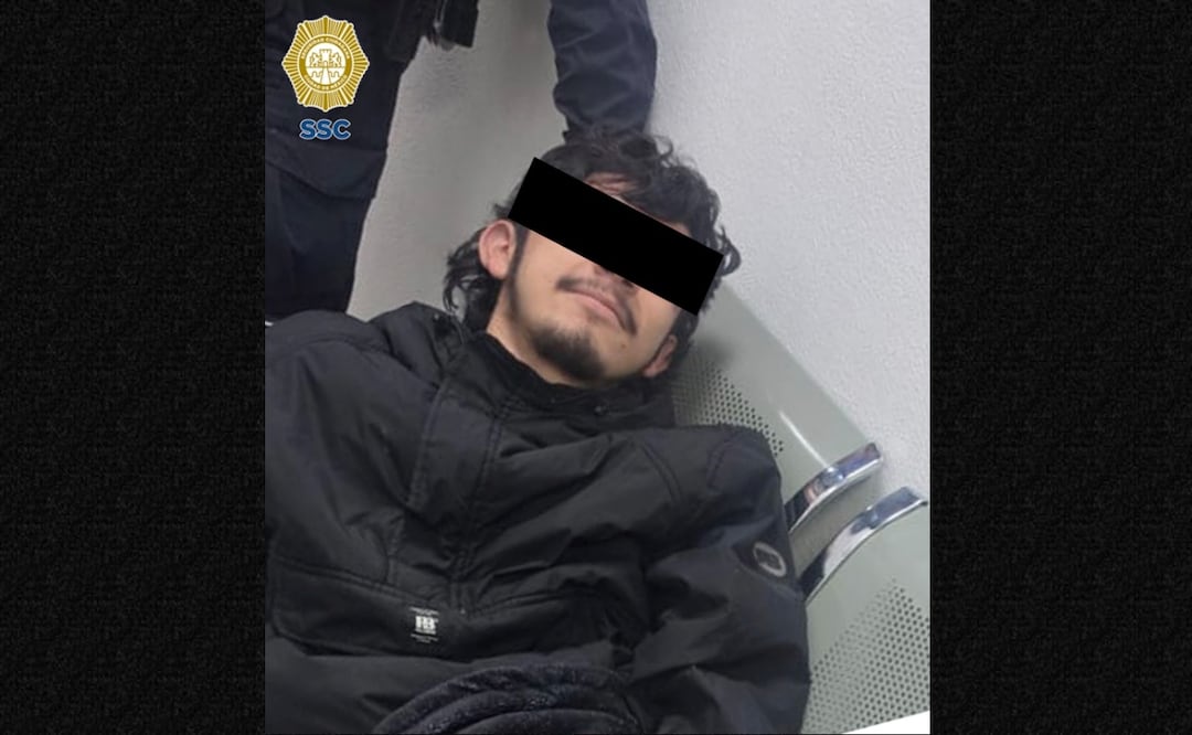 Detienen a “El Lápiz”, presunto sicario de la AntiUnión Tepito; lo hallan con droga y férulas tras ser baleado. Foto: Especial