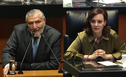 Adán Augusto y Lilly Téllez discuten en el Senado; intercambian dichos desde "huachicoleo fiscal" y la "loca del pueblo"