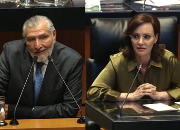 Adán Augusto y Lilly Téllez discuten en el Senado; intercambian dichos desde "huachicoleo fiscal" y la "loca del pueblo"