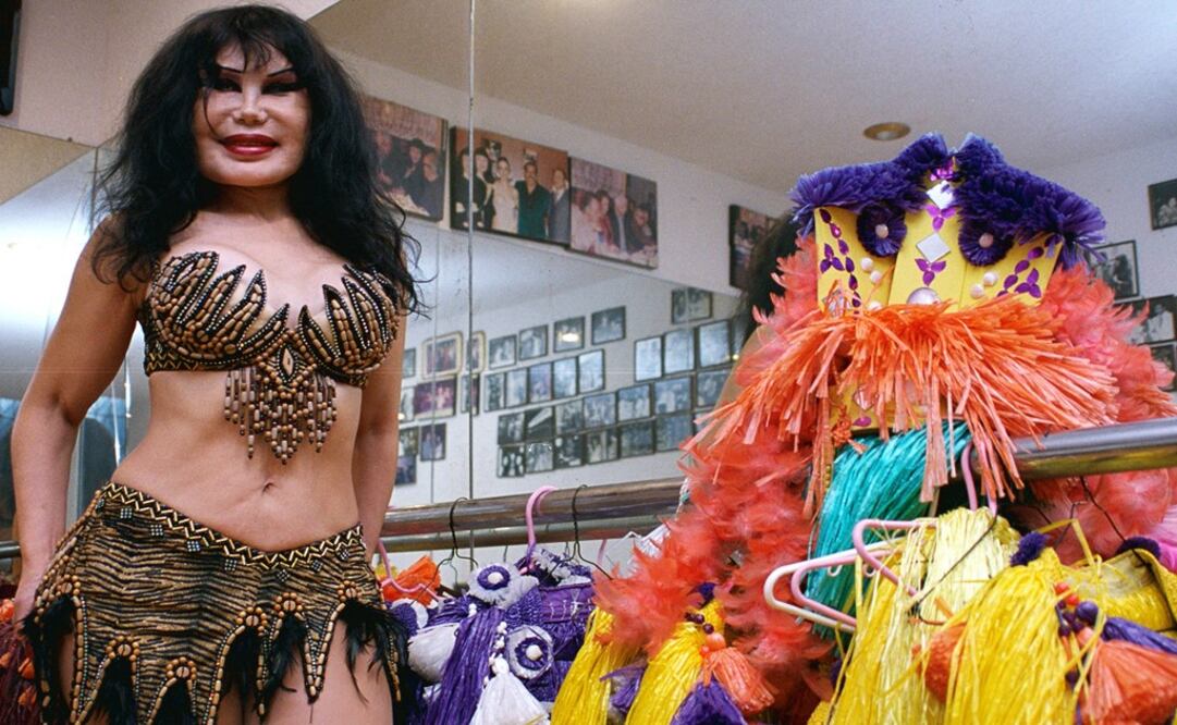 Lyn May is a famous Mexican vedette - Photo: Miguel Espinosa/EL UNIVERSAL