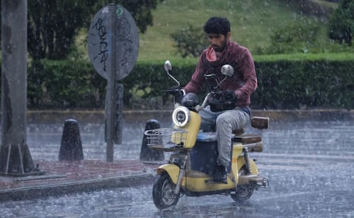Activan alerta amarilla por lluvias fuertes y granizo en 5 alcaldías de CDMX. Foto: Fernanda Rojas/EL UNIVERSAL
