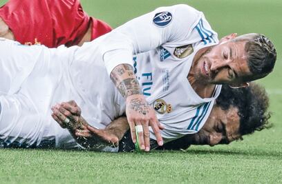 Sergio Ramos asegura que "lo de Salah no fue para tanto"