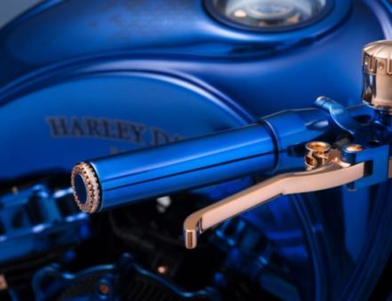 Harley-Davidson Bucherer Blue Edition, la moto más cara del mundo