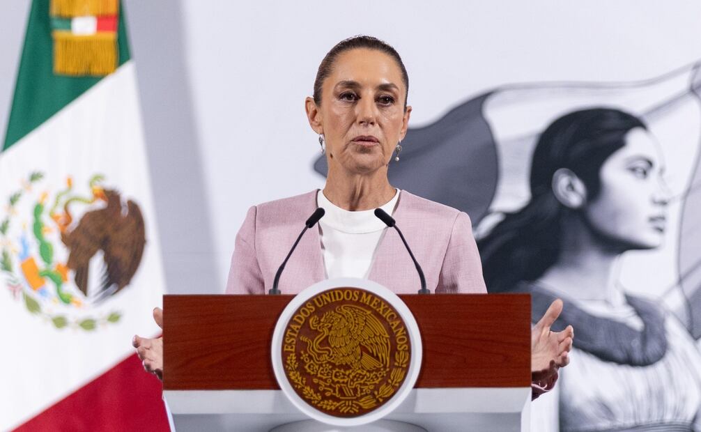 La presidenta Sheinbaum Pardo dijo desconocer si al capo Ernesto Fonseca Carrillo “Don Neto” lo está pidiendo la agencia estadounidense la DEA, tras haber cumplido su condena en México. Foto Hugo Salvador/EL UNIVERSAL