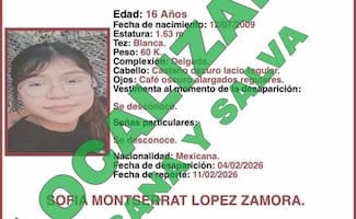 Localizan en Sonora a menor buscada en Nayarit; no presenta lesiones 