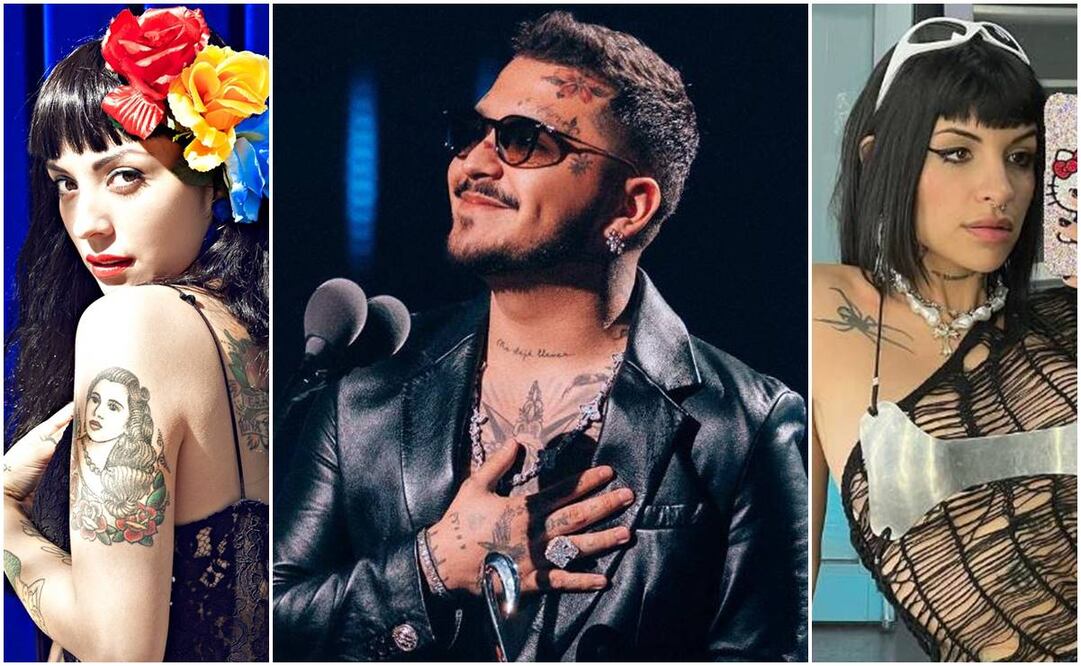 El mexicano Christian Nodal tenía en la lista de amores platónicos a la chilena Mon Laferte, y la argentina Cazzu.