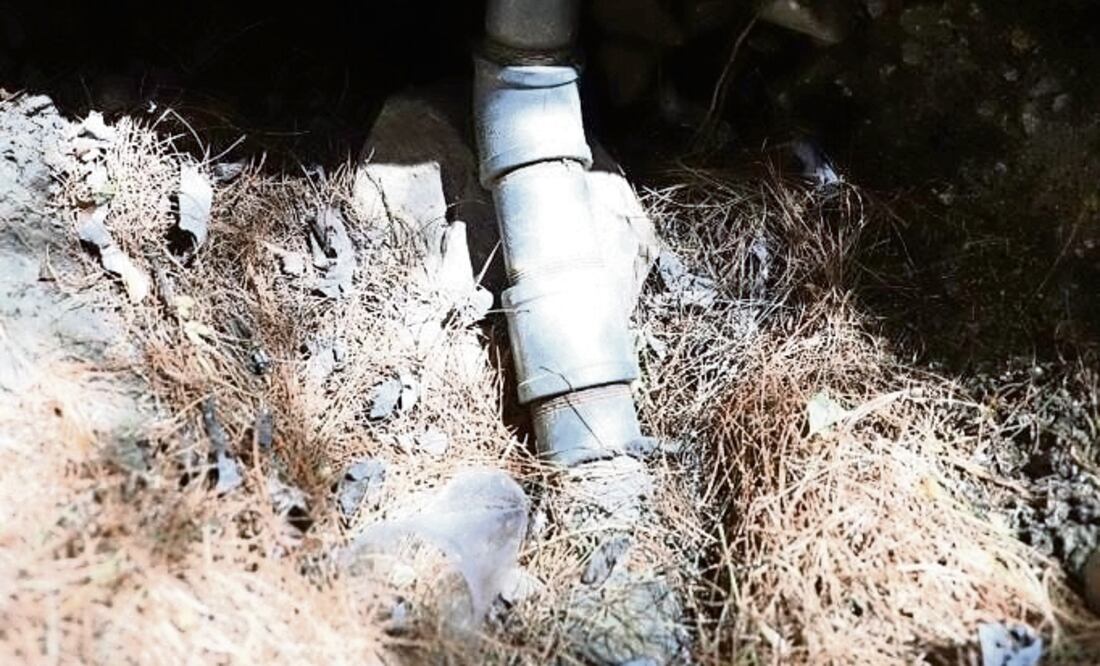 En Tlalpan se ubicaron tomas conectadas a tubos del Sacmex.