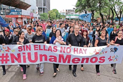 Argentinas marchan para exigir “Ni Una Menos”