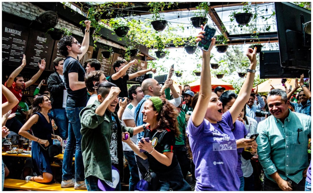 Foto: Fb @BiergartenRoma/ Final del mundial