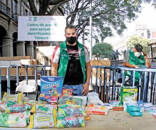 Instalan centros de acopio en CDMX