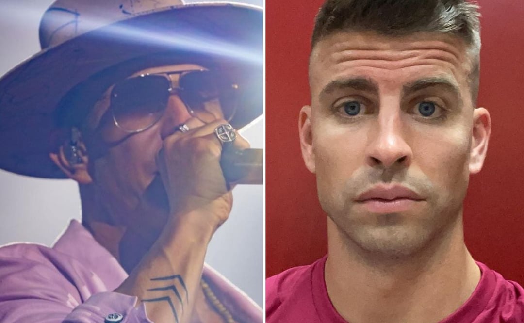 Erik Rubín y Gerard Piqué. Foto: producción El Universal