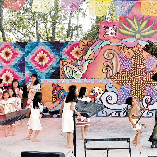 Presentación de Semillero Artes Escénicas en Tenancingo, Tlaxcala, el 25 de febrero. Es uno de los ejes que conforman el proyecto de la Secretaría de Cultura. CORTESÍA SECRETARÍA DE CULTURA