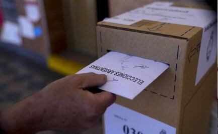 Cierran centros de votación en toda Argentina excepto en Buenos Aires