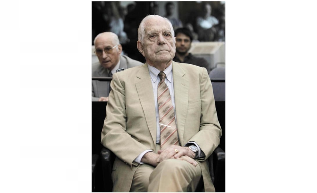 El ex militar Reynaldo Bignone, último presidente de facto de Argentina. Foto: EFE