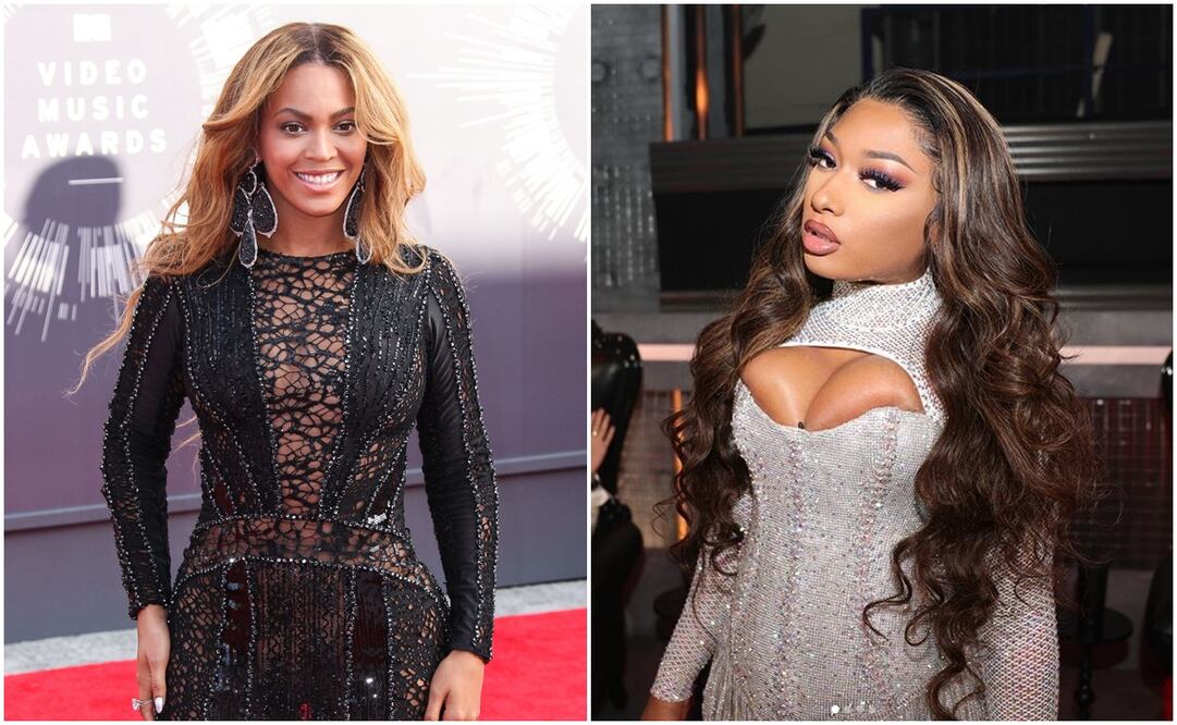 Beyoncé y Megan Thee Stallion. Fotos: Archivo y captura Instagram