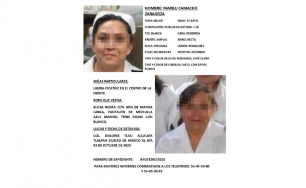 Matan y sepultan en su propio jardín a enfermera reportada como desaparecida en Tlalpan