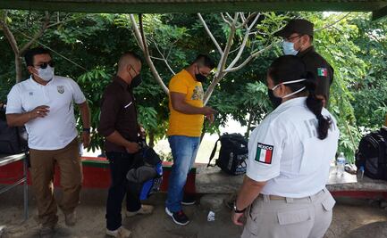 Comienzan a llegar grupos de migrantes de Honduras a la frontera de México