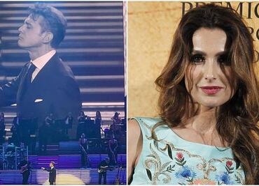 Luis Miguel dedica a su novia Paloma Cuevas romántico momento en su regreso a los escenarios