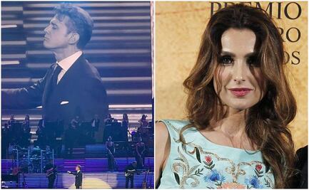 Luis Miguel dedica a su novia Paloma Cuevas romántico momento en su regreso a los escenarios