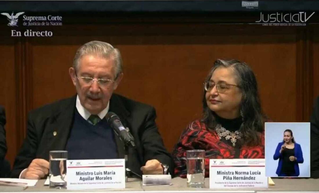 VIDEO: Corte despide al ministro Luis María Aguilar; "estoy muy satisfecho", asegura tras 15 años de servicio | El Universal