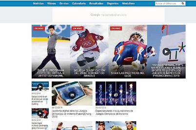 Los juegos que se verán por internet