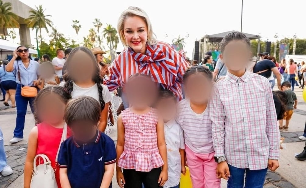 Rocha Ruiz tuvo su última presentación pública en la celebración del Día del Niño. | Foto: Captura de pantalla (celebración de la niñez sinaloense).