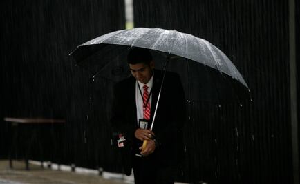 Reportan lluvia en nueve delegaciones de la CDMX