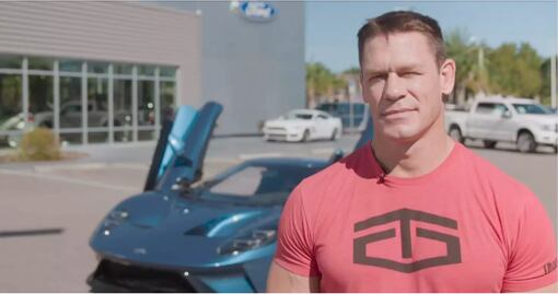 John Cena pagará una compensación a Ford 