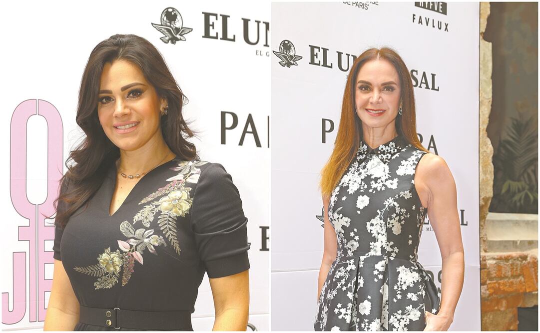 Luz Elena González y Lupita Jones. Fotos: Archivo