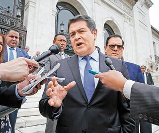 EU vincula con narco a presidente de Honduras