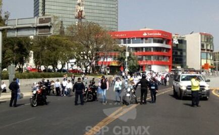 Transportistas del Edomex afectan vialidades de CDMX; se dirigen a Los Pinos