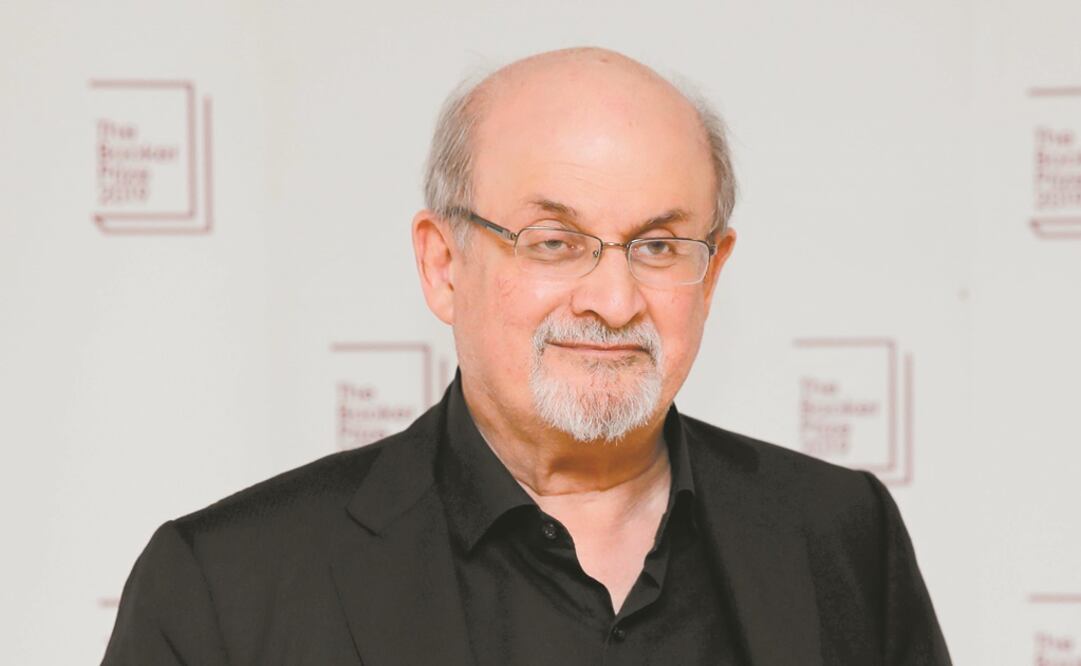 El escritor Salman Rushdie, uno de los invitados especiales. Foto: Archivo. EL UNIVERSAL