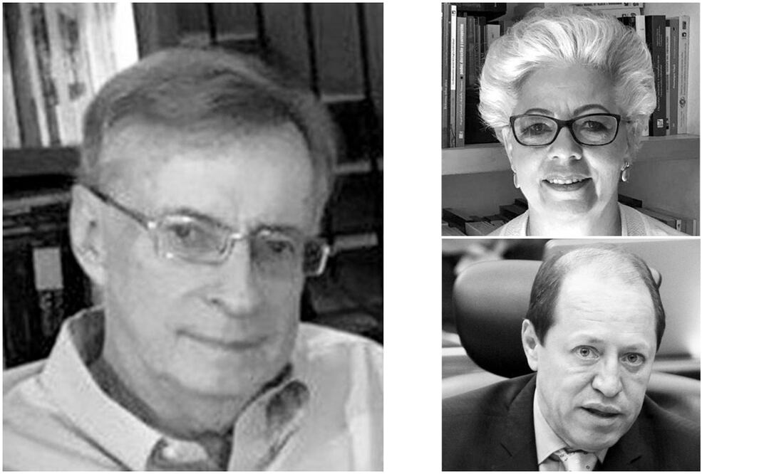 En la imagen: José Antonio Crespo, María Marván Laborde y Marcos Antonio Baños. Fotos: Archivo El Universal