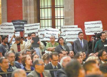 El INAH peligra si no revierten recorte presupuestal: investigadores