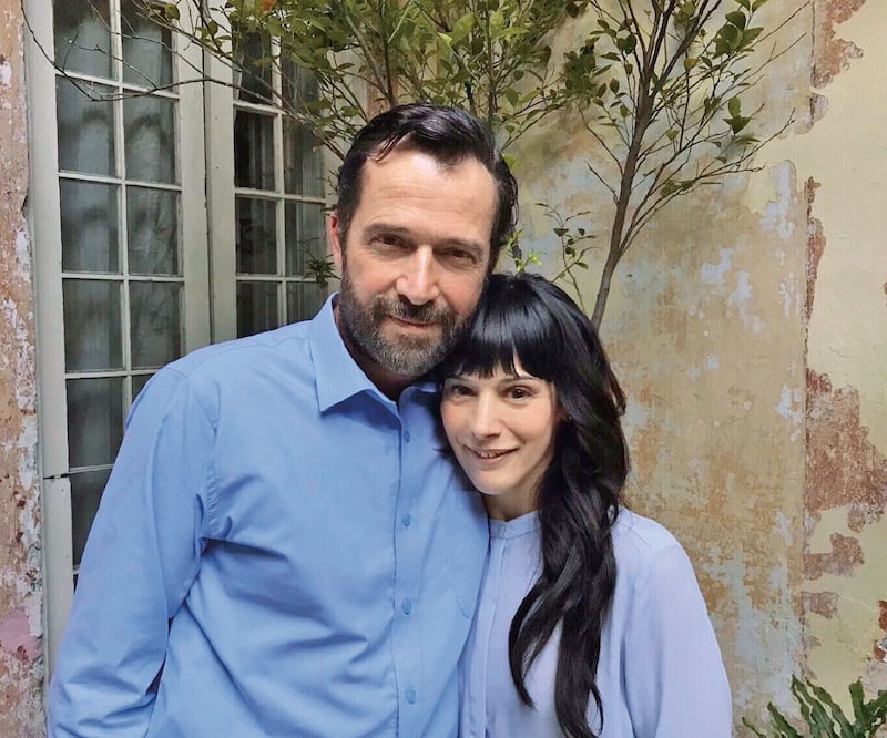 En la serie El candidato, Borches comparte escenas con James Purefoy. Foto: CORTESÍA