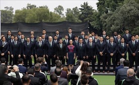 Claudia Sheinbaum abandera a la Selección Mexicana previo a su debut en la Copa del Mundo 2026: La patria confía