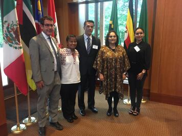 Sergio Mayer presenta propuestas ambientalistas en Washington