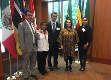 Sergio Mayer presenta propuestas ambientalistas en Washington